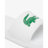 Chanclas Lacoste Serve Slide 1.0 125 1 Cfa Mujer Blanco/Verde