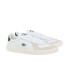 Zapatillas Lacoste Baseshot Pro 125 3 Sma Hombre Blanco/Verde