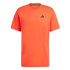Camiseta de Fitness adidas Train Essentials Feelready Training Hombre Rojo
