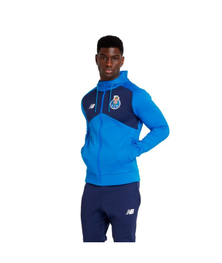 Sudadera de Fútbol New Balance FC Porto Zip Hoodie Hombre