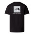 Camiseta de Montaña The north Face Reflective Box Nse Hombre Negro