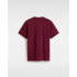 Camiseta Vans Classic Hombre Vino/Oro