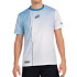 Camiseta de Padel Bullpadel Baten Hombre Blanco