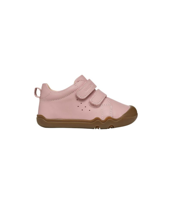 Zapatillas Geox Steppieup Niña Rosa