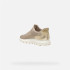 Zapatillas Geox Spherica Plus Mujer Lt Taupe/Oro