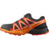 Zapatillas de Montaña Salomon Speedcross J Black/Cherry Tomato/Turmeric Infantil