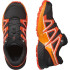 Zapatillas de Montaña Salomon Speedcross J Black/Cherry Tomato/Turmeric Infantil