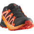 Zapatillas de Montaña Salomon Speedcross J Black/Cherry Tomato/Turmeric Infantil