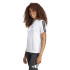 Camiseta adidas 3Bandas Sj Mujer Blanco/Negro