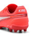 Botas de fútbol Puma King Match Fg/Ag Infantil Rojo/Blanco