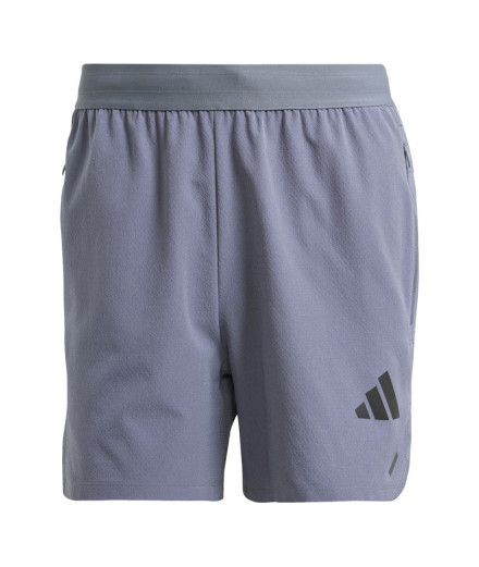 Pantalones de Fitness adidas Power 3Bandas Short Hombre Gris