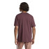 Camiseta adidas Big Logo Sj Hombre Granate/Blanco