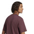 Camiseta adidas Big Logo Sj Hombre Granate/Blanco