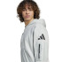 Sudadera adidas City Escape Fz Hd Gd Hombre Plata