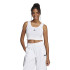 Camiseta adidas Small Logo Sj Tank Mujer Blanco/Negro