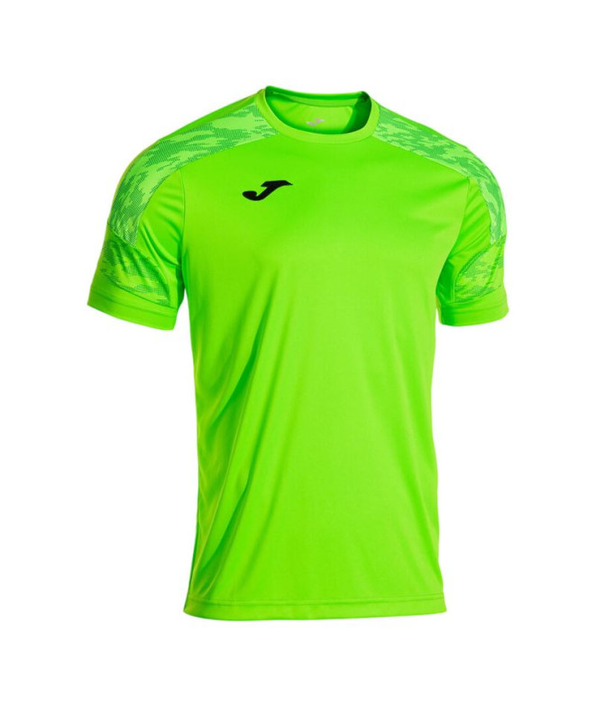 Camiseta Joma Championship VIII Hombre Verde Fluor