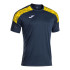 Camiseta Joma Championship VIII Hombre Dark Navy/Amarillo