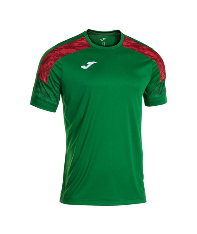 Camiseta Joma Championship VIII Hombre Verde/Rojo