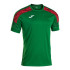 Camiseta Joma Championship VIII Hombre Verde/Rojo