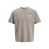 Camiseta Jack & Jones Jcodynamic Dust Ss Crew Neck Ln Hombre Gris Flannel