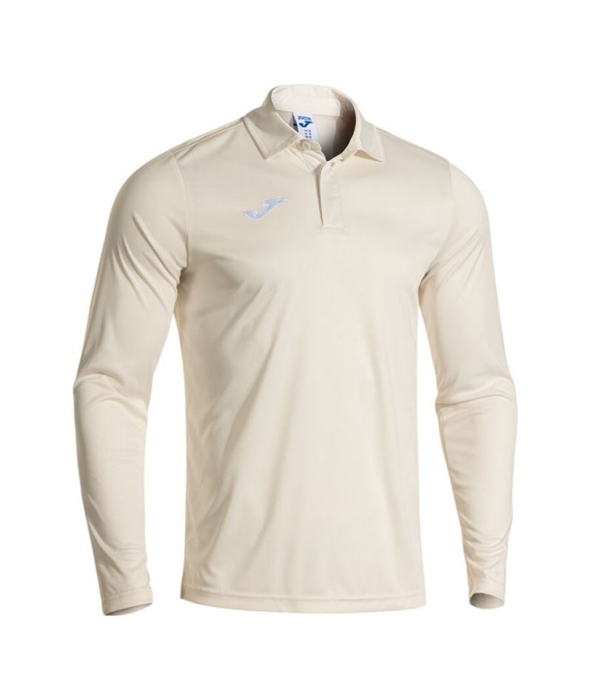 Polo Joma Polo Manga Larga Cricket Blanco Niño