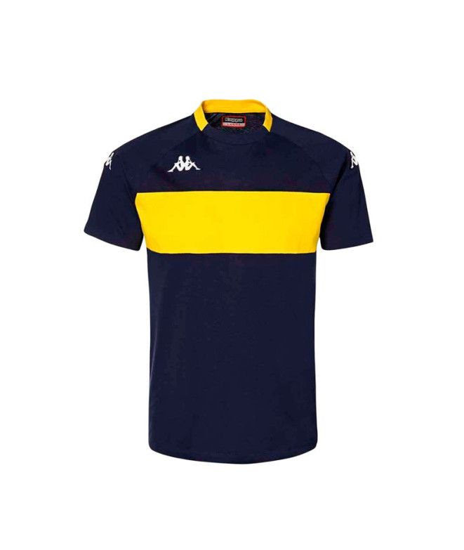 Camiseta Kappa Diago Hombre Blue Marine/Yellow...