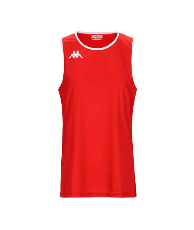 Camiseta Baloncesto Kappa Danco Hombre Red/White