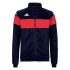 Chaqueta Fitness Kappa Dacone Hombre Blue Marine/Red