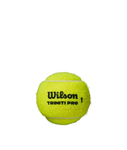 Pelotas de Tenis Wilson Triniti Pro Tball 4 Ball Can Yellow