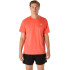 Camiseta de Running ASICS Core Ss Top Hombre Coral