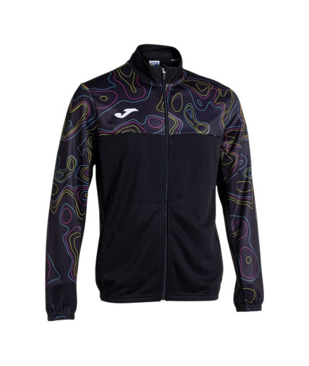 Chaqueta De Tenis Joma Torneo Capsule Negro Hombre