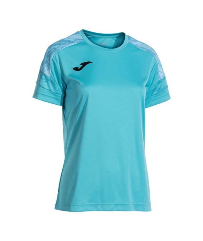 Camiseta Joma Championship VIII Mujer Turquesa...