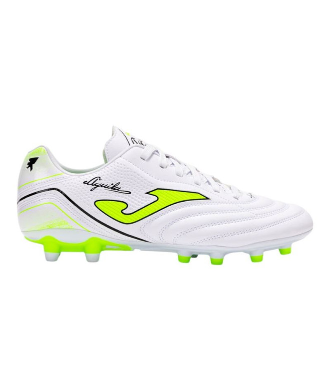 Botas De Fútbol Joma Aguila 2502 Blanco Firm...