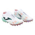 Botas De Fútbol Joma Striker 2502 Blanco Artificial Grass Niño