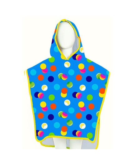 Poncho De Natación Aquarapid Poncho Dots Royal Bebé