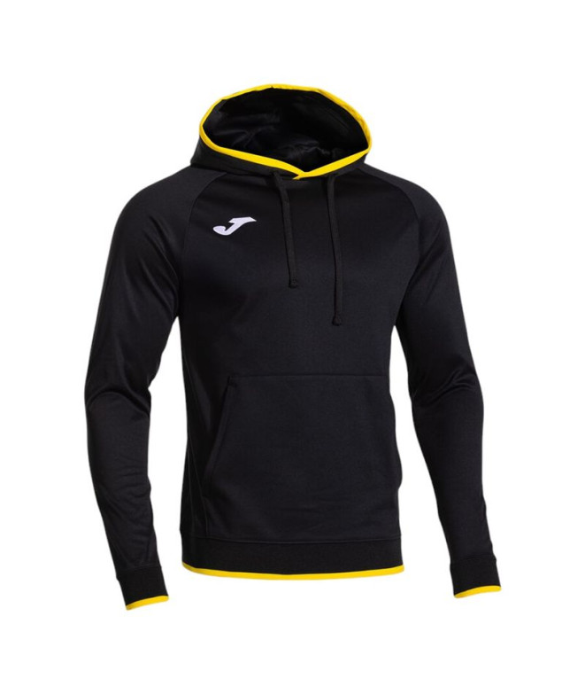 Sudadera Joma Combi Premium Negro Amarillo Hombre