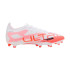 Botas de Fútbol Puma Ultra 5 Pro Fg/Ag Hombre Blanco/Naranja