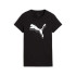 Camiseta Puma Essentials Metallic Mujer Negro