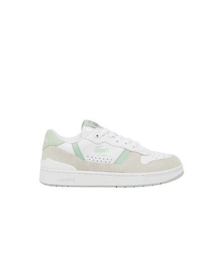 Zapatillas Lacoste T-Clip Set 125 3 Sfa Mujer Blanco/Verde