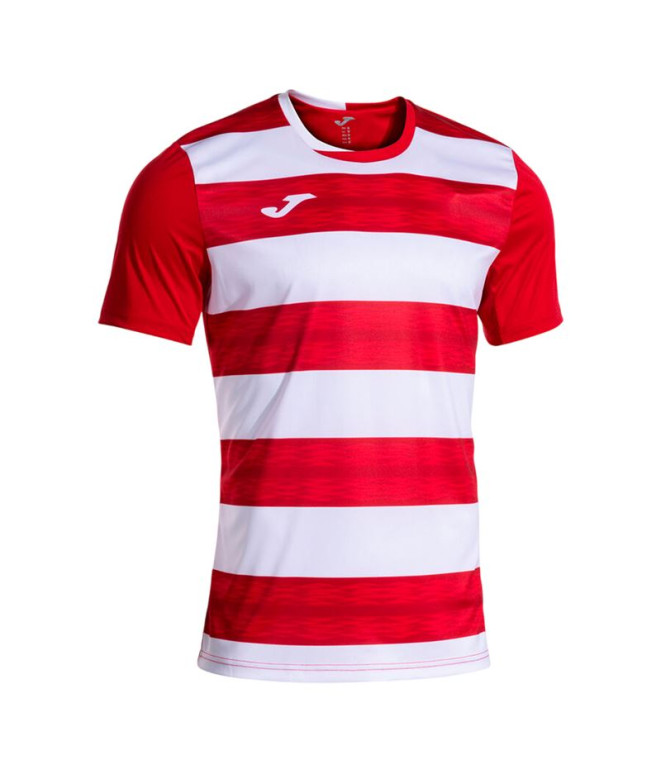 Camiseta Joma Tiger VII Rojo Blanco Hombre