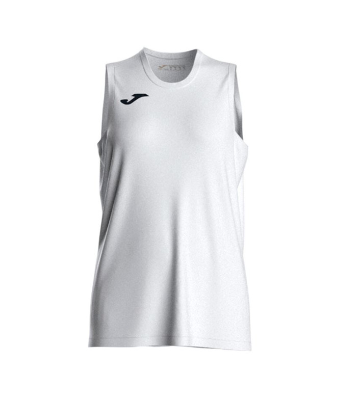 Camiseta Joma Cancha Blanco Mujer