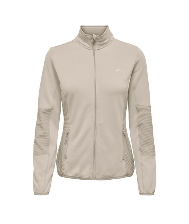 Chaqueta Only Onpjetta Hn Fz Ls Fleece Mujer...