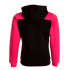 Sudadera Joma Con Capucha Park Negro Fucsia Niña