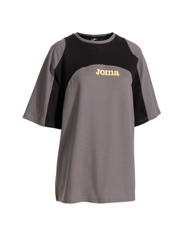 Camiseta Joma Manga Corta U-Tribe Antracita Negro