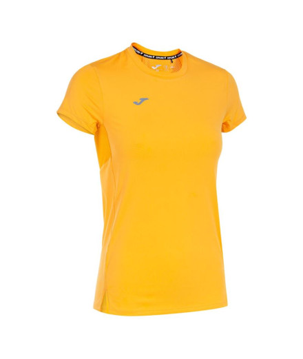 Camiseta Joma Manga Corta Explorer Mujer Naranja