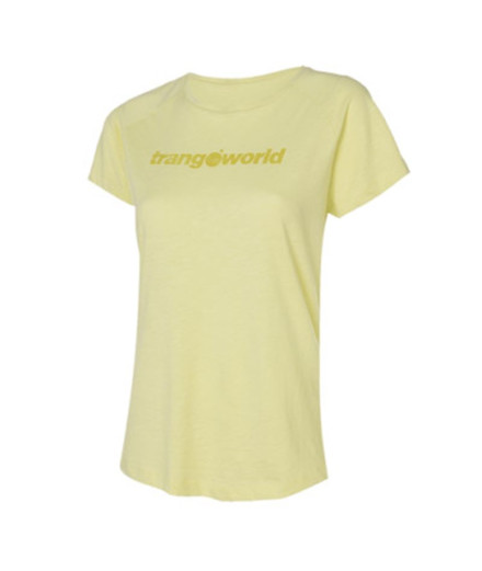 Camiseta de Montaña Trangoworld Azagra Th Mujer Amarillo...