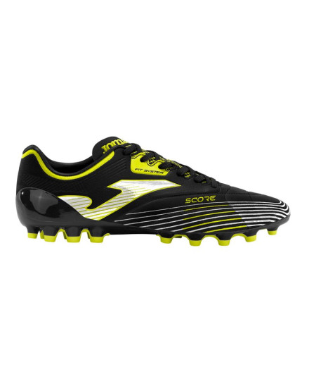 Botas de fútbol Joma Score 2501 Negro Artificial Grass Niño