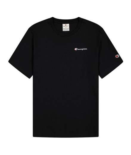 Camiseta Champion Crewneck T-Shirt Hombre Negro