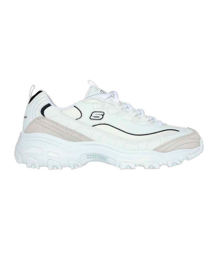Zapatillas Skechers D'Lites Mujer Blanco