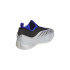 Zapatillas de Baloncesto adidas Dame 9 Plata metalizado / Negro núcleo / Azul lúcido
